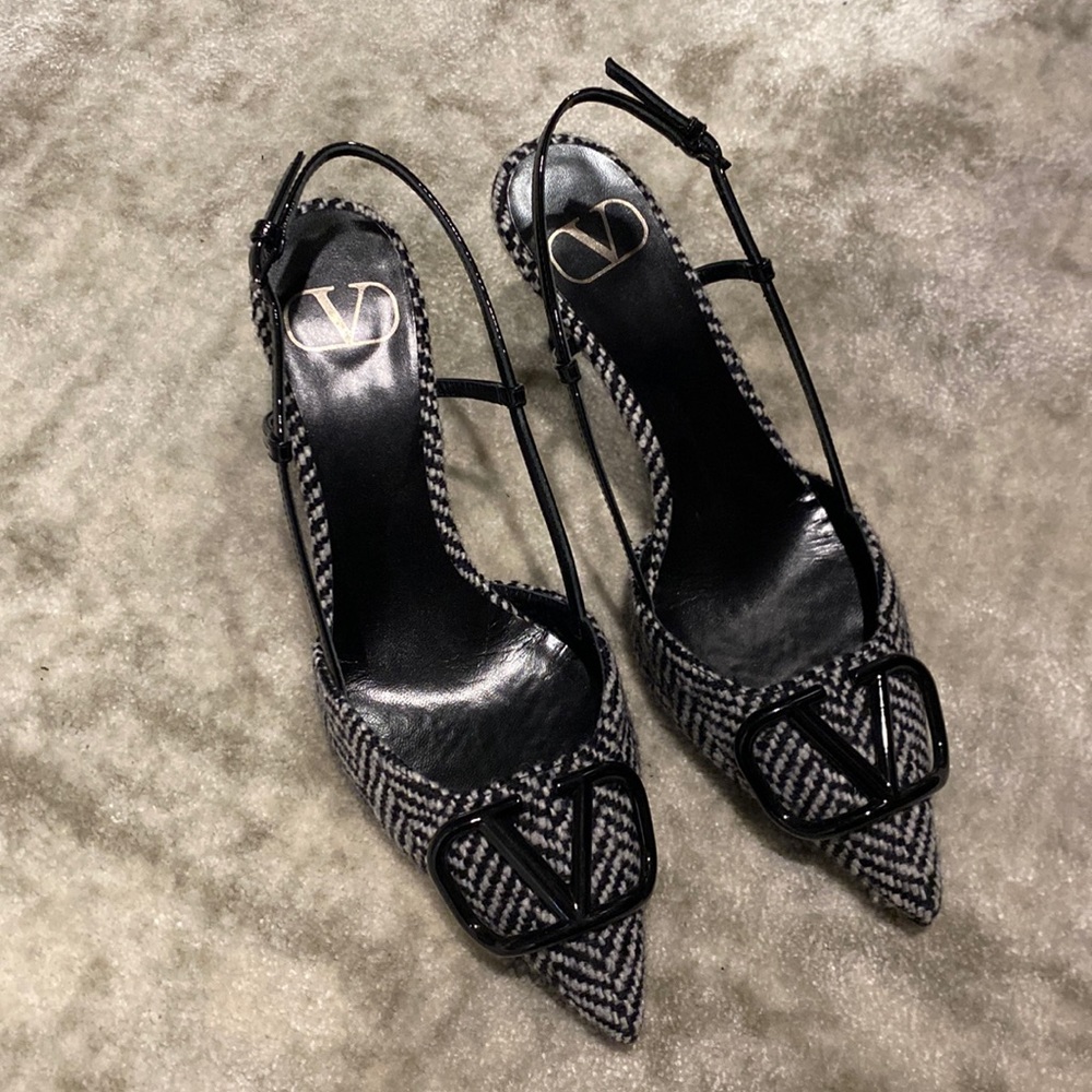 Valentino women’s size 36.5 80 mm heel shoe